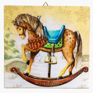 DECORATED WOODEN PICTURE - KIDS